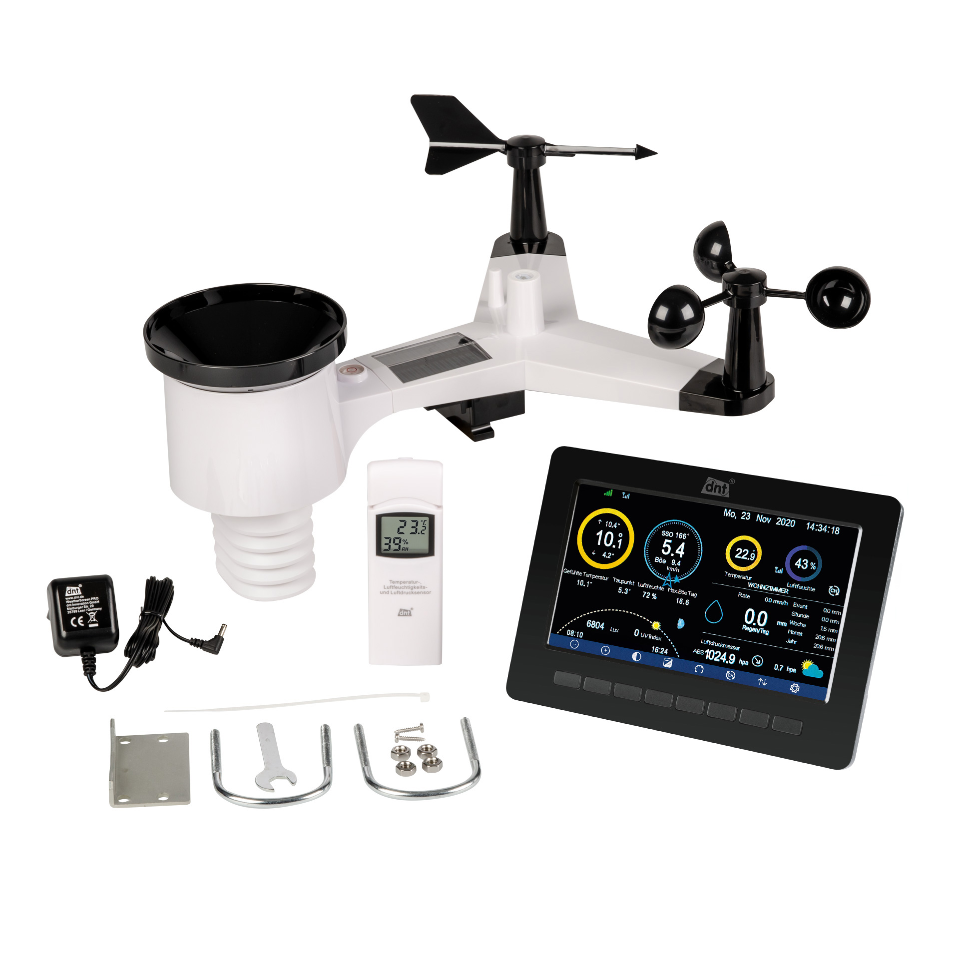 WLAN-Wetterstation WeatherScreen PRO WLAN-Wetterstation WeatherScreen PRO